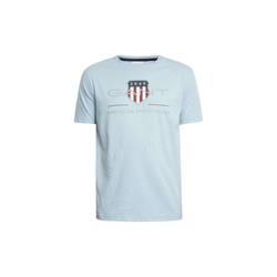 GANT ARCHIVE SHIELD T-SHIRT 2003199-457 FRESH BLUE