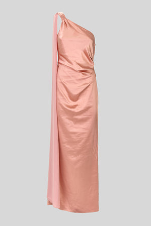 FLUID SATIN DRESS