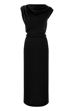 MODERN FULL LENGTH FIGURE HUGGING DRESS - DRESS DYANA