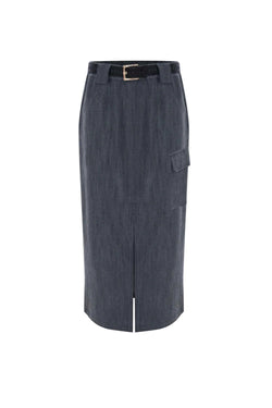 VERSATILE CHIC RELAXED PENCIL STYLE SKIRT - SKIRT BELEMIR