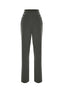 CHIC CONTOURED TRIPLE BUTTON FULL LENGTH TROUSERS - TROUSERS FENETH