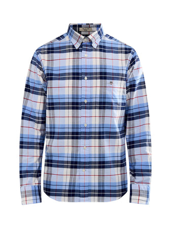 REGULAR FIT CHECKED CLASSIC OXFORD SHIRT