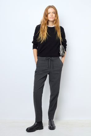 STRAIGHT CUT STRIPED PANTS - NEVA