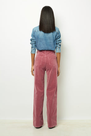 FLARED CORDUROY PANTS - NAZIA
