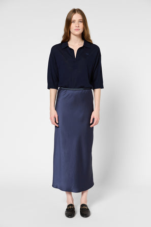 MAXI SATIN SKIRT - VESANIE