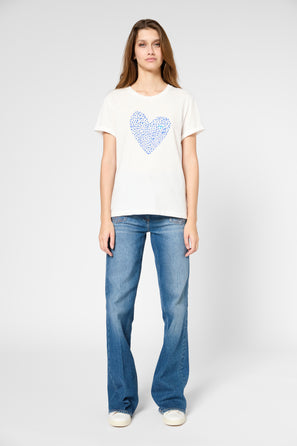 HEART COTTON T-SHIRT - GLORIA