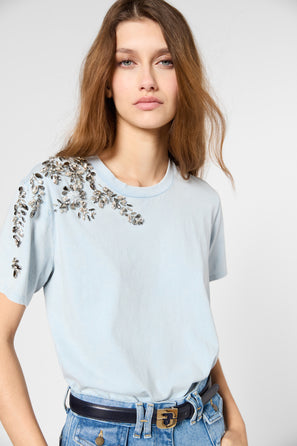 JEWEL COTTON T-SHIRT - GWENN