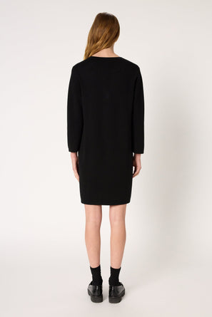 STRAIGHT MILANO KNIT DRESS - LILIA