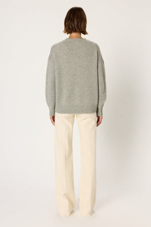 OVERSIZED SWEATER IN WOOL AND LUREX - ELYNE