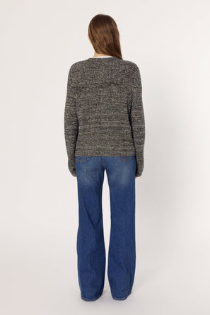 TWEED-STYLE CARDIGAN WITH LUREX - EDELINE