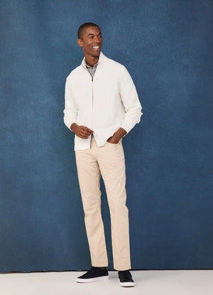 CLASSIC FIT GABARDINE TROUSERS