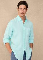 REGULAR FIT LINEN SHIRT