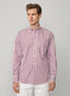 REGULAR FIT STRIPED POPLIN SHIRT