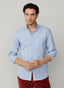 REGULAR FIT GINGHAM POPLIN SHIRT