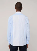 REGULAR FIT STRIPED POPLIN SHIRT