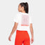 WORDMARK CROP TEE
