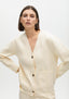 SEQUIN DETAIL KNIT CARDIGAN