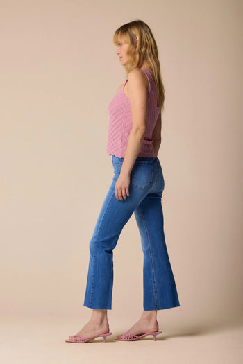 STUNNING MESH STYLE VEST TOP - TOP CUZIA