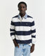 CHAMBRAY COLLAR STRIPED HEAVY RUGGER