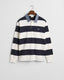 CHAMBRAY COLLAR STRIPED HEAVY RUGGER