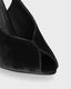 LOLA CRUZ VELVET PUMPS