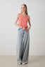 SLEEVELESS TOP ALL OVER RHINESTONES