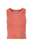 SLEEVELESS TOP ALL OVER RHINESTONES
