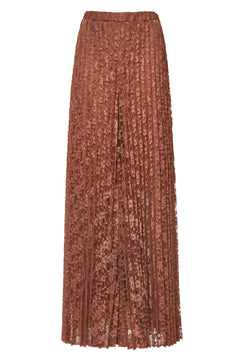 LACE PLEATED TROUSERS - GOLD LABEL