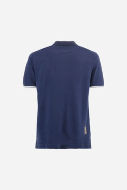 REGULAR FIT POLO SHIRT IN STRETCH COTTON PIQUÉ - ADONAI