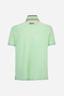 REGULAR FIT POLO SHIRT IN STRETCH COTTON PIQUÉ - AIRTON