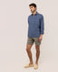 EL GANSO BERMUDA SHORTS LINEN GREEN