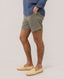 EL GANSO BERMUDA SHORTS LINEN GREEN