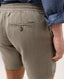 EL GANSO BERMUDA SHORTS LINEN GREEN