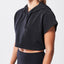 LAB360º VENTED CROP HOODIE