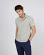 EL GANSO SEPIIA LICHEN GREEN SHORT SLEEVE POLO
