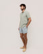 EL GANSO BLUE STRIPED SWIMSUIT
