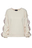 BLOUSE WITH BOWS ON THE SLEEVES
