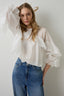 BALLON BLOUSE WITH RUFFLES