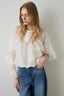 BALLON BLOUSE WITH RUFFLES