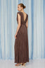 MAXI SLEEVELESS GATHERED DRESS - GOLD LABEL