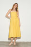 STRAPLESS MIDI DRESS - GOLD LABEL