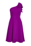 MIDI DRESS WITH ONE SHOULDER - GOLD LABEL