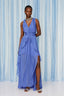MAXI DRESS WITH CROSSED BACK - GOLD LABEL