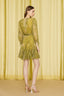 MINI PRINTED WRAP DRESS - GOLD LABEL
