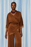 WRAPPED KIMONO WITH LACE - GOLD LABEL