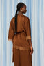 WRAPPED KIMONO WITH LACE - GOLD LABEL