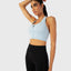 INFINITY ZIP UP WORKOUT BRA