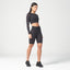INFINITY STRIPE SEAMLESS CROP TOP