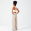 RIBBED WIDE LEG PANTS