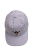 AERONAUTICA MILITARE CAP WITH EMBROIDERED EAGLE EMBLEM